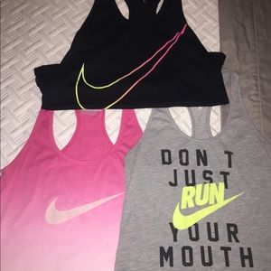 Nike Racerback Tanks